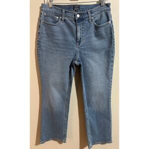 J.‎ Crew Mid-Rise Flare Crop Jeans Size 29